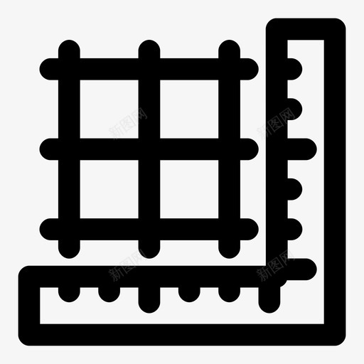 尺子内容数学图标svg_新图网 https://ixintu.com 内容 学校 尺子 数学 测量