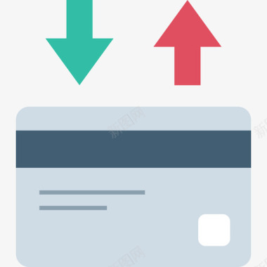 信用卡银行和金融14持平图标图标