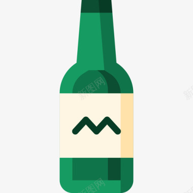 啤酒圣帕特里克第12天淡啤酒图标图标