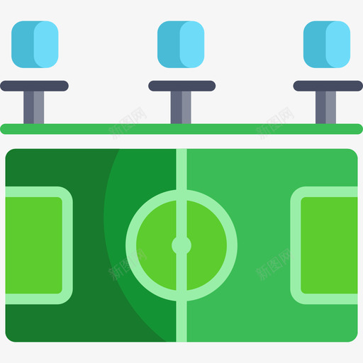 场地足球3队平躺图标svg_新图网 https://ixintu.com 场地 平躺 足球3队