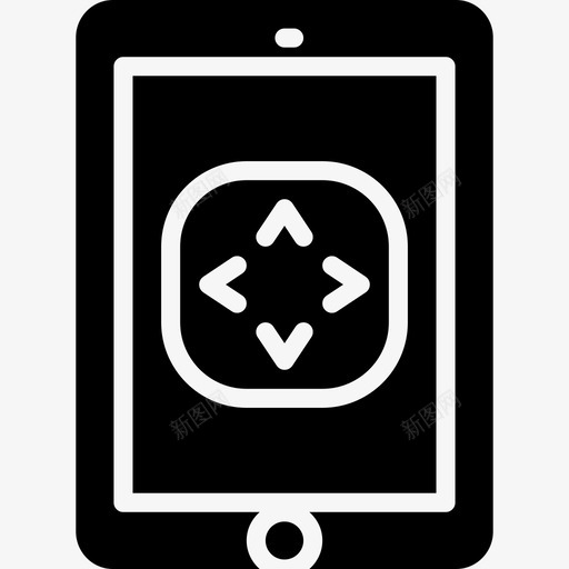 平板电脑虚拟现实8填充图标svg_新图网 https://ixintu.com 填充 平板电脑 虚拟现实8