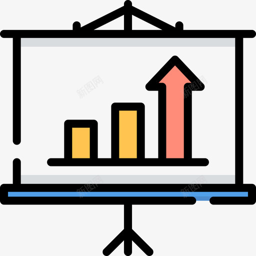 演示文稿office31线性颜色图标svg_新图网 https://ixintu.com office31 演示文稿 线性颜色