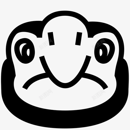乌龟乌龟脸乌龟图标svg_新图网 https://ixintu.com 乌龟 乌龟图标 乌龟脸