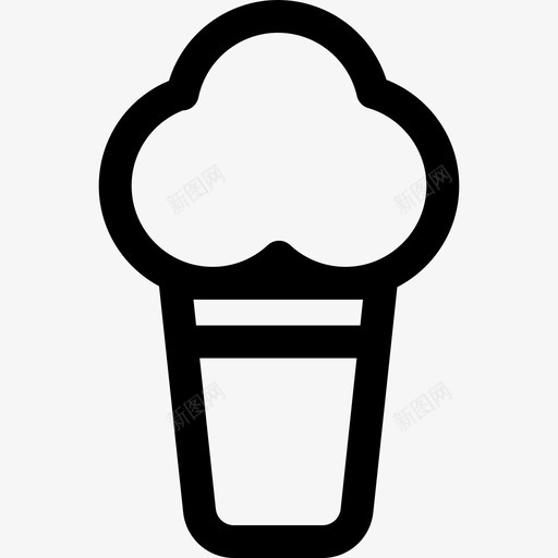 冰淇淋朱尼派对7直系图标svg_新图网 https://ixintu.com 冰淇淋 朱尼派对7 直系