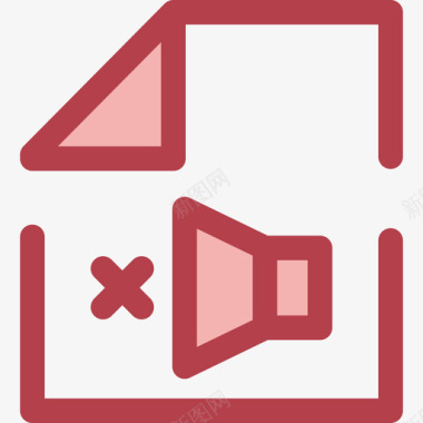 文件文件和文件夹10红色图标图标