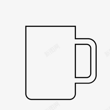 杯子咖啡热饮料图标图标