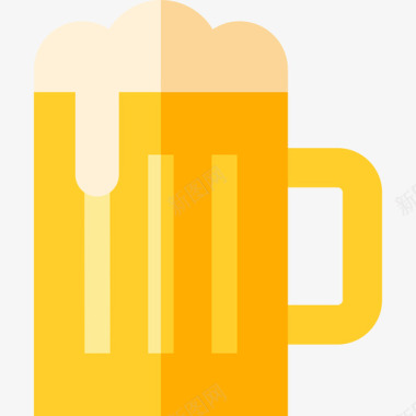 啤酒圣帕特里克第五天淡啤酒图标图标