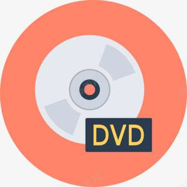 Dvd技术和硬件7圆形图标图标