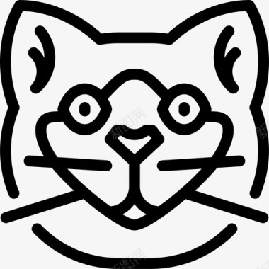 喜马拉雅猫猫品种直系图标图标