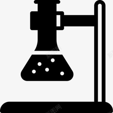 科学19号烧瓶装满图标图标