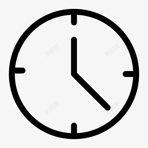 手表时钟方块图标svg_新图网 https://ixintu.com 工具 手表 方块 时钟 时间 时间和日期