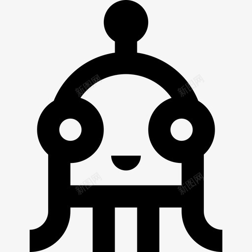 外星人宇宙12直线型图标svg_新图网 https://ixintu.com 外星人 宇宙12 直线型