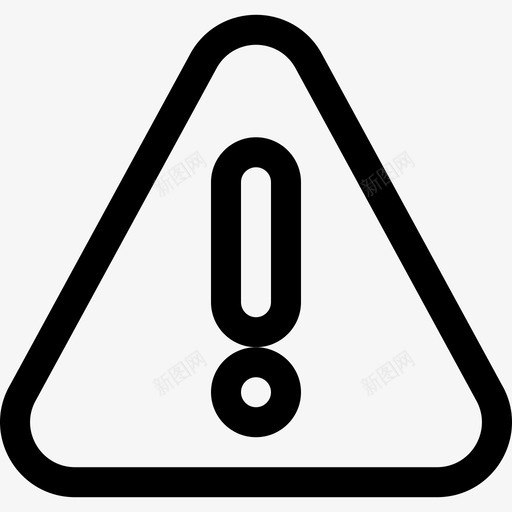 警告交通标志3线形图标svg_新图网 https://ixintu.com 交通标志3 线形 警告