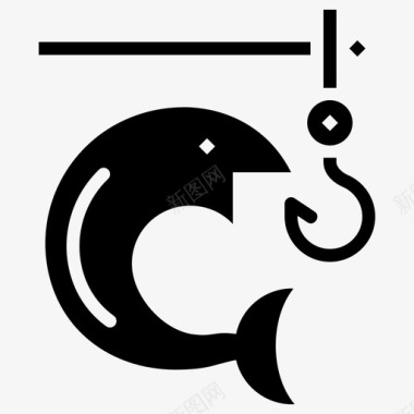 钓鱼海豚大海图标图标