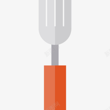 叉子餐厅12公寓图标图标
