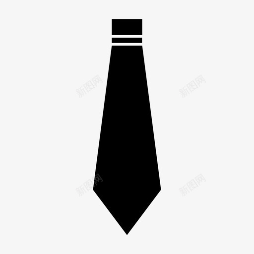 领带领巾领口图标svg_新图网 https://ixintu.com ios 广告 网页设计字形 营销 领口 领巾 领带