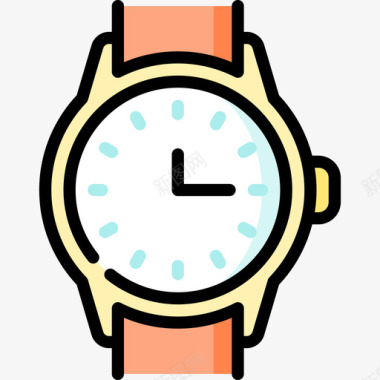 手表ui4线性颜色图标图标