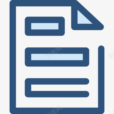 文档文本编辑器11蓝色图标图标
