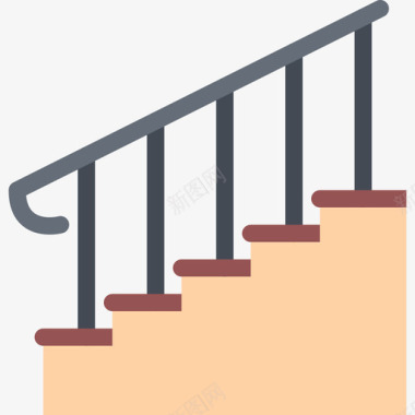 楼梯家具26平图标图标