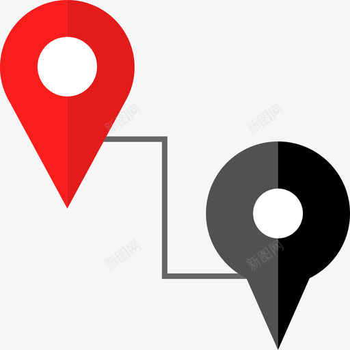 占位符地图和位置2平面图标svg_新图网 https://ixintu.com 占位符 地图和位置2 平面