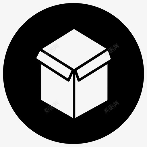 包裹递送文件图标svg_新图网 https://ixintu.com 包裹 文件 服务 电子商务黑色填充减去正面 礼品盒 递送
