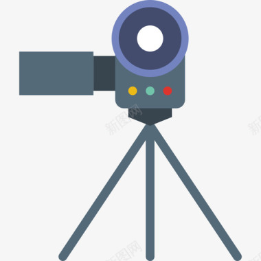 摄像机摄影录像4平板图标图标