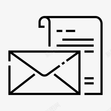 信件电子邮件邮寄图标图标