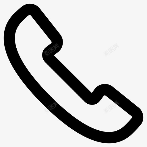 电话电话联系图标svg_新图网 https://ixintu.com 电话 电话联系