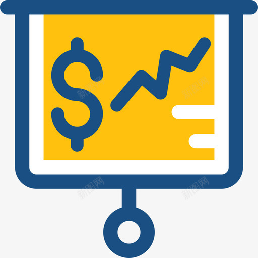 演示财务和付款双色图标svg_新图网 https://ixintu.com 双色 演示 财务和付款