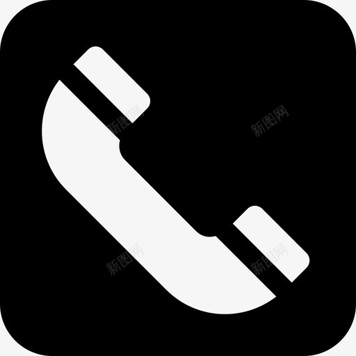 电话交通标志2已填充图标svg_新图网 https://ixintu.com 交通标志2 已填充 电话