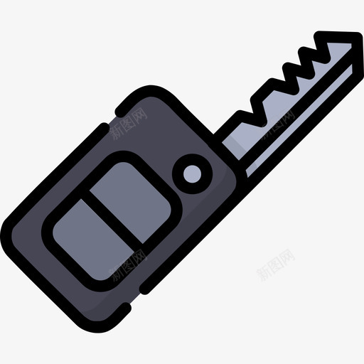 车钥匙机械元件3线颜色图标svg_新图网 https://ixintu.com 机械元件3 线颜色 车钥匙