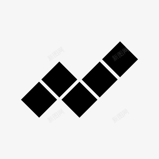 五多边形拼图图标svg_新图网 https://ixintu.com 五 十二 多边形 拼图 正方形