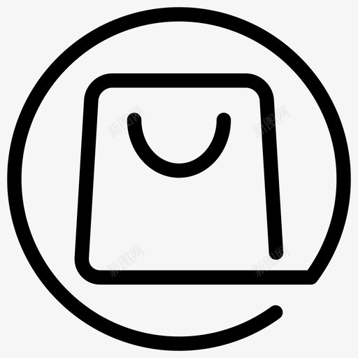 购物袋购物篮购物车图标svg_新图网 https://ixintu.com 基本用户界面 电子商务 购物篮 购物袋 购物车