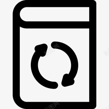 电话簿android应用程序9线性图标图标