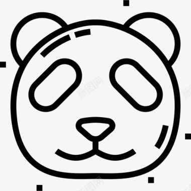 熊猫中国8直系图标图标