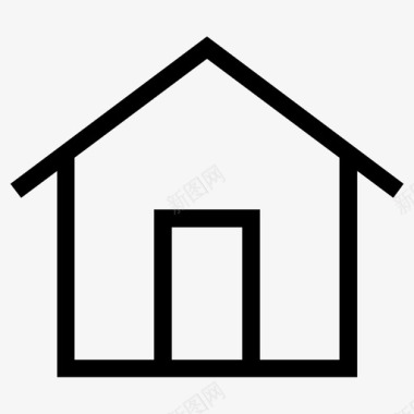 住宅物业公寓图标图标