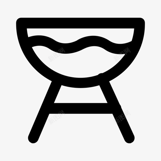 燃烧器烹饪食物图标svg_新图网 https://ixintu.com 厨房 炉灶 烹饪 燃烧器 食物