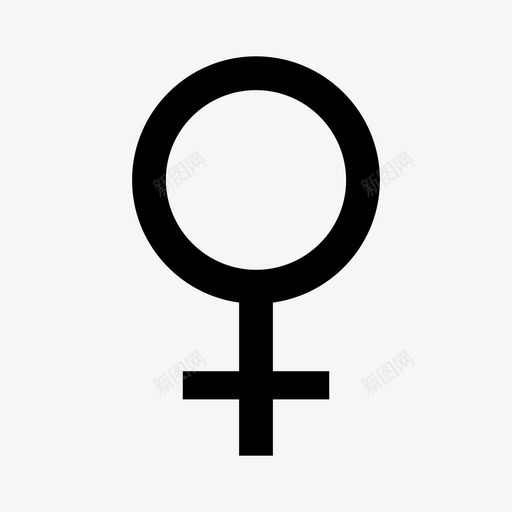 女性女性性别性别图标svg_新图网 https://ixintu.com 女性 女性性别 性别 象征