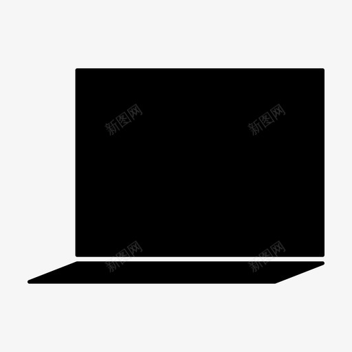 笔记本电脑广告营销图标svg_新图网 https://ixintu.com ios 广告 技术 笔记本电脑 网页设计字形 营销