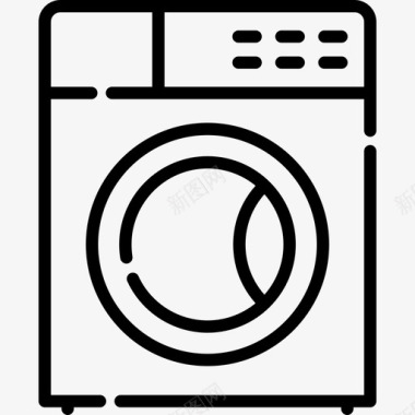 洗衣机物联网2直列式图标图标