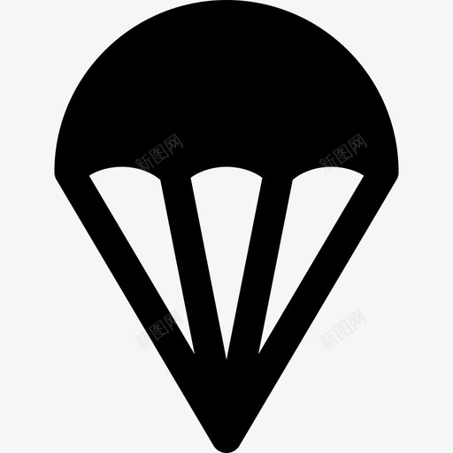 降落伞冒险运动12装满图标svg_新图网 https://ixintu.com 冒险运动12 装满 降落伞