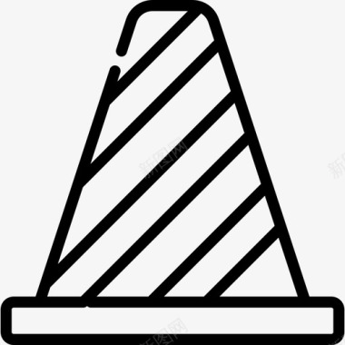 Cone劳动节3线性图标图标