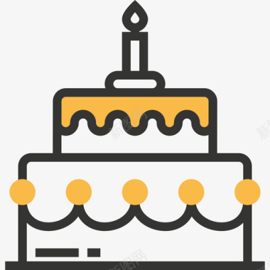 蛋糕面包店2黄影图标图标