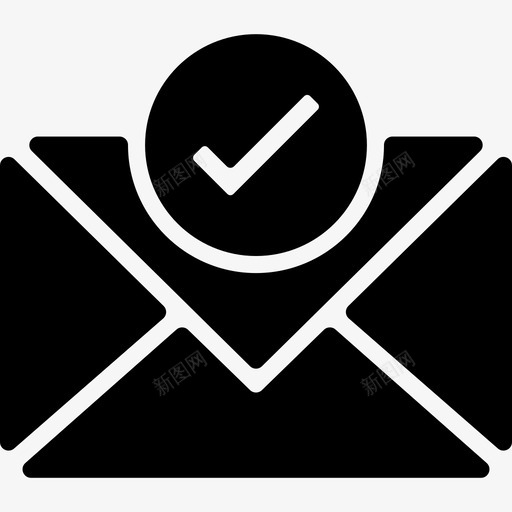 电子邮件电子商务12已填充图标svg_新图网 https://ixintu.com 已填充 电子商务12 电子邮件