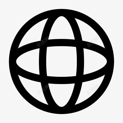 全球国际互联网图标svg_新图网 https://ixintu.com 世界 互联网 全球 国际 基本图标所有尺寸 网络