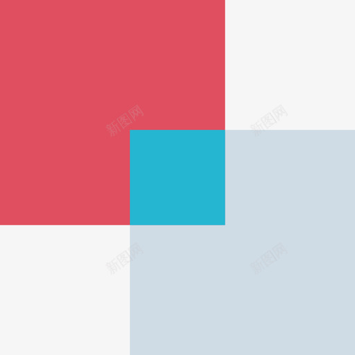 彩色方块网页27平面图标svg_新图网 https://ixintu.com 平面 彩色方块 网页设计27