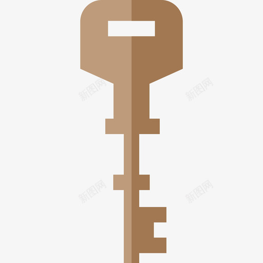 钥匙钥匙锁平的图标svg_新图网 https://ixintu.com 平的 钥匙 钥匙锁