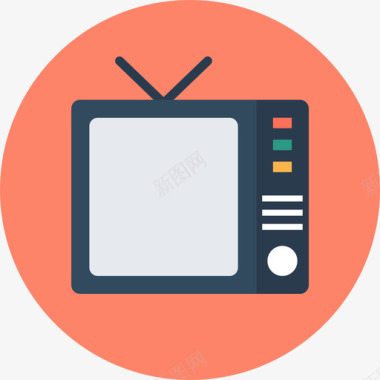 电视技术和硬件7循环图标图标