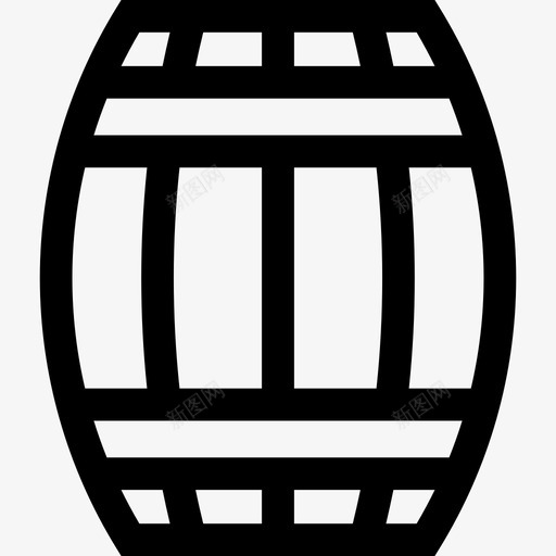 木桶海盗9直系图标svg_新图网 https://ixintu.com 木桶 海盗9 直系