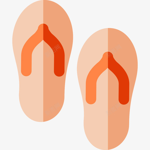 人字拖健康和水疗平底鞋图标svg_新图网 https://ixintu.com 人字拖 健康和水疗 平底鞋